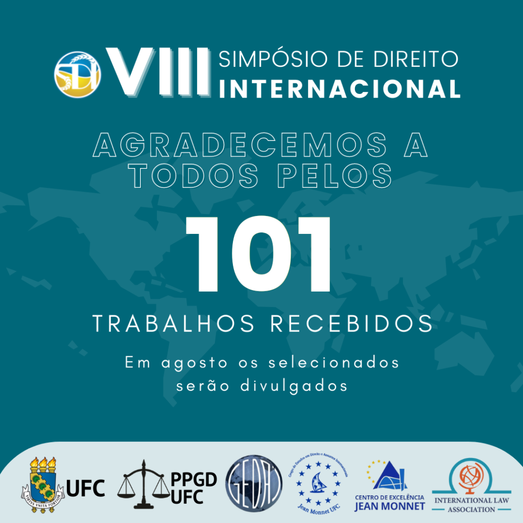 Encerramento da Submissão de Trabalhos para o VIII SDI-UFC